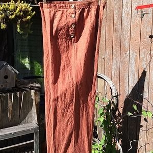 Nomadic Traders linen trousers